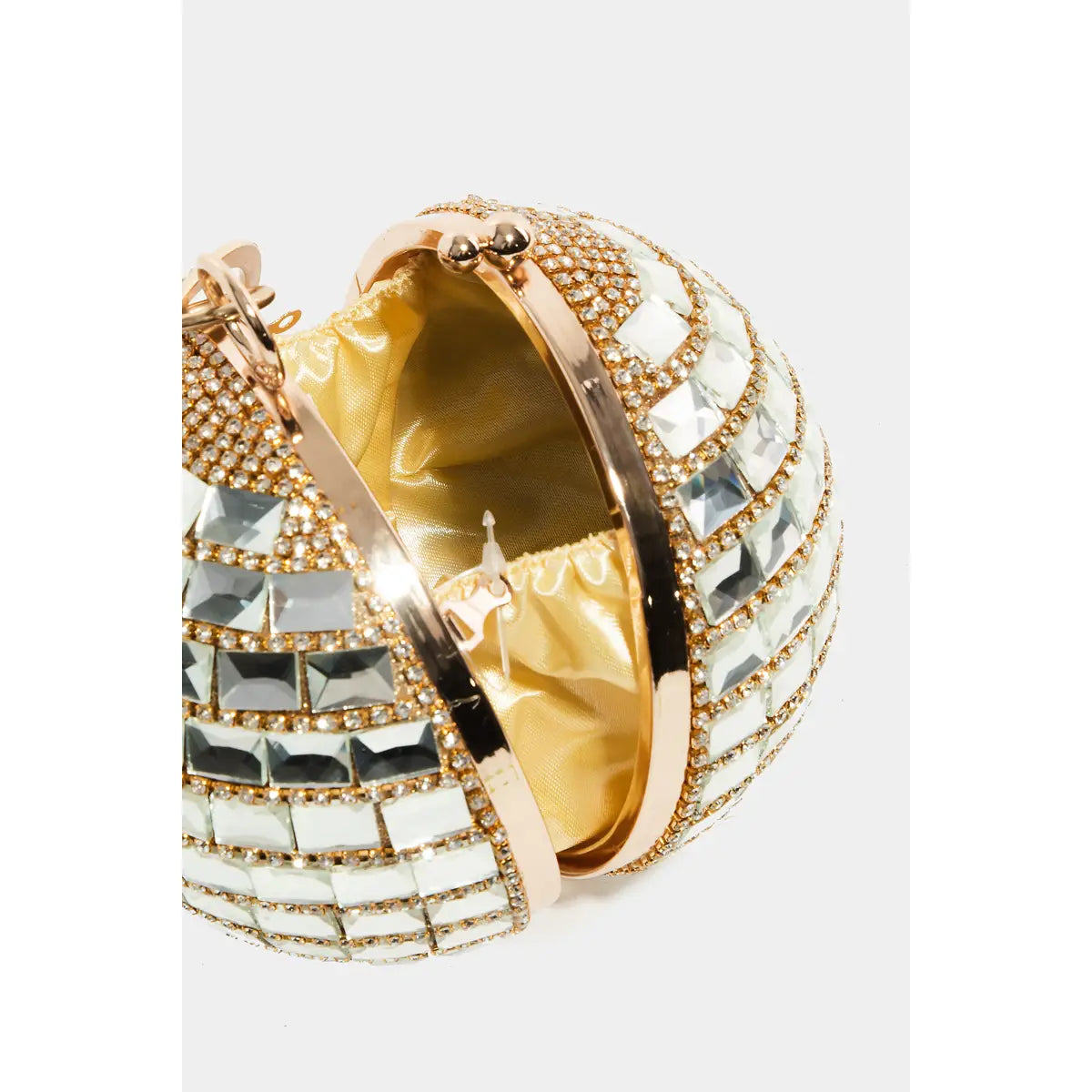 Rhinestone Disco Ball Purse