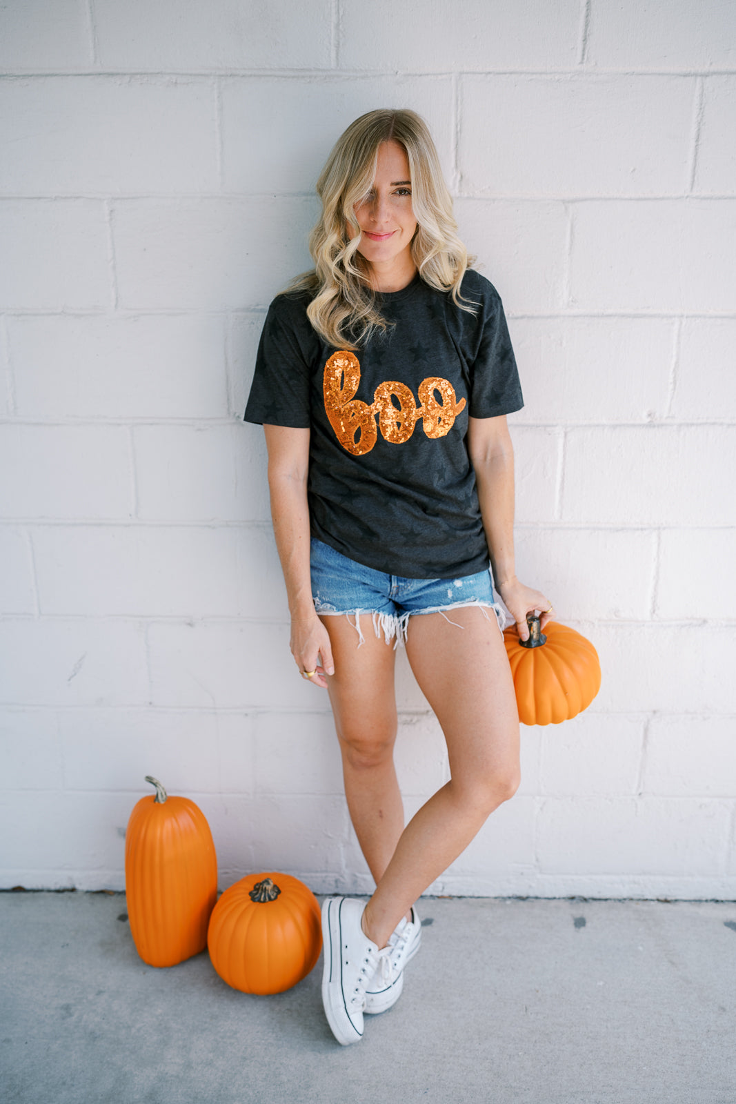 Boo Halloween Short Sleeve