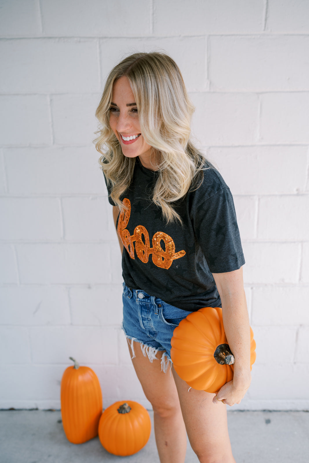 Boo Halloween Short Sleeve