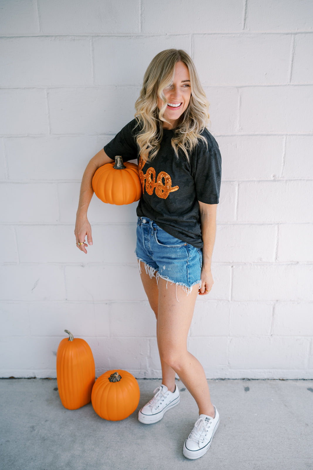 Boo Halloween Short Sleeve