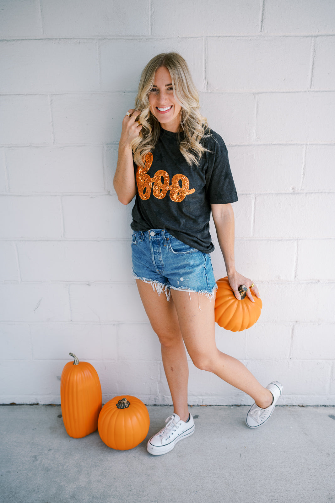 Boo Halloween Short Sleeve