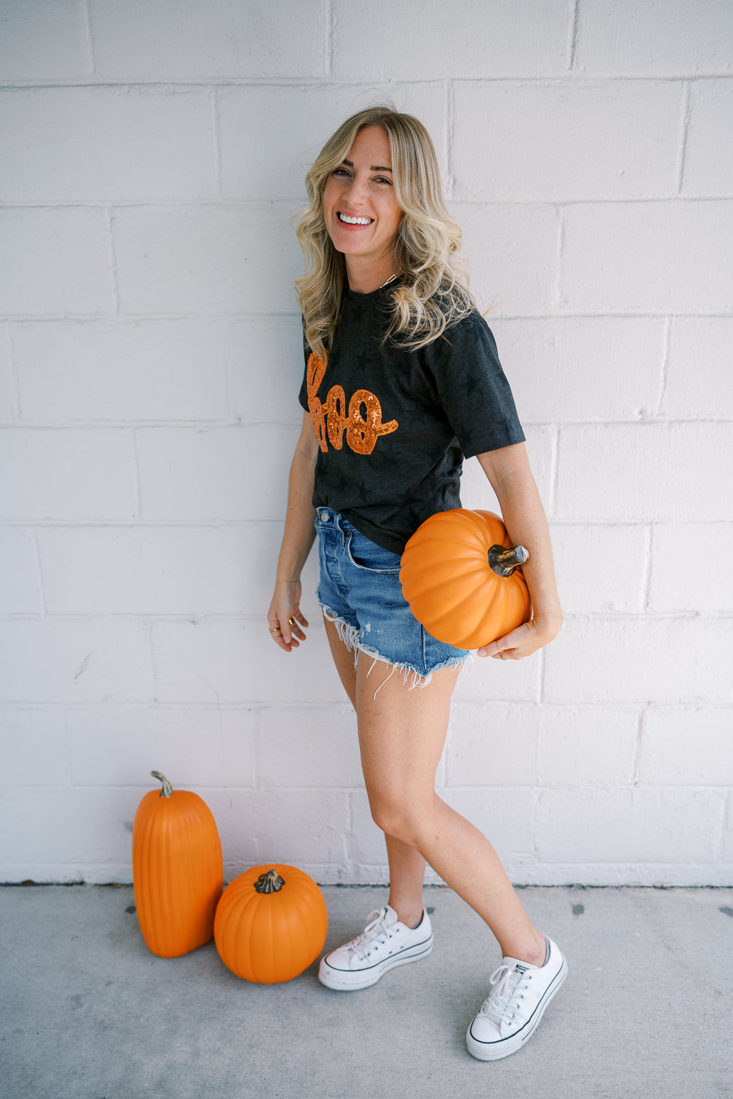 Boo Halloween Short Sleeve