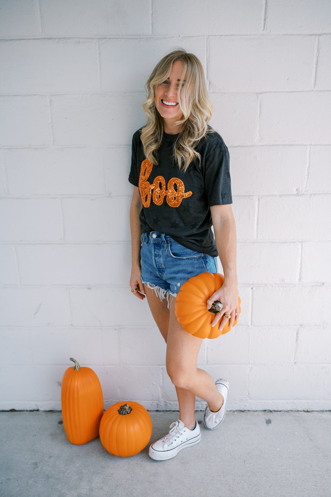 Boo Halloween Short Sleeve