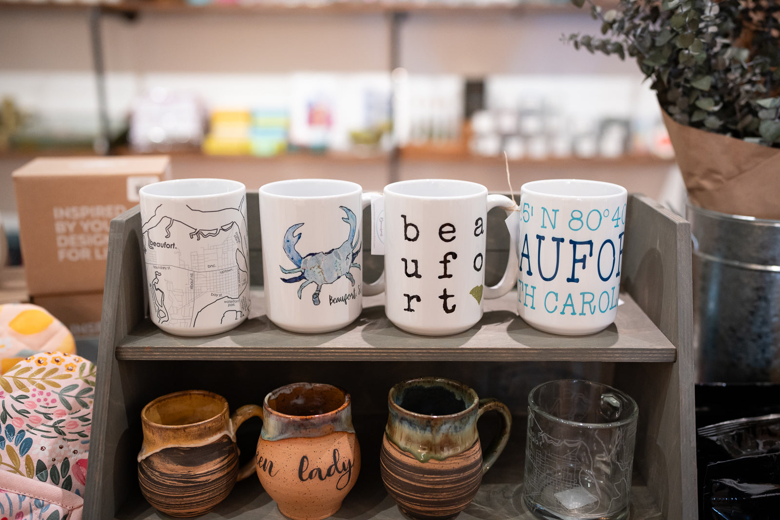 Beaufort Blue Coordinates Mug