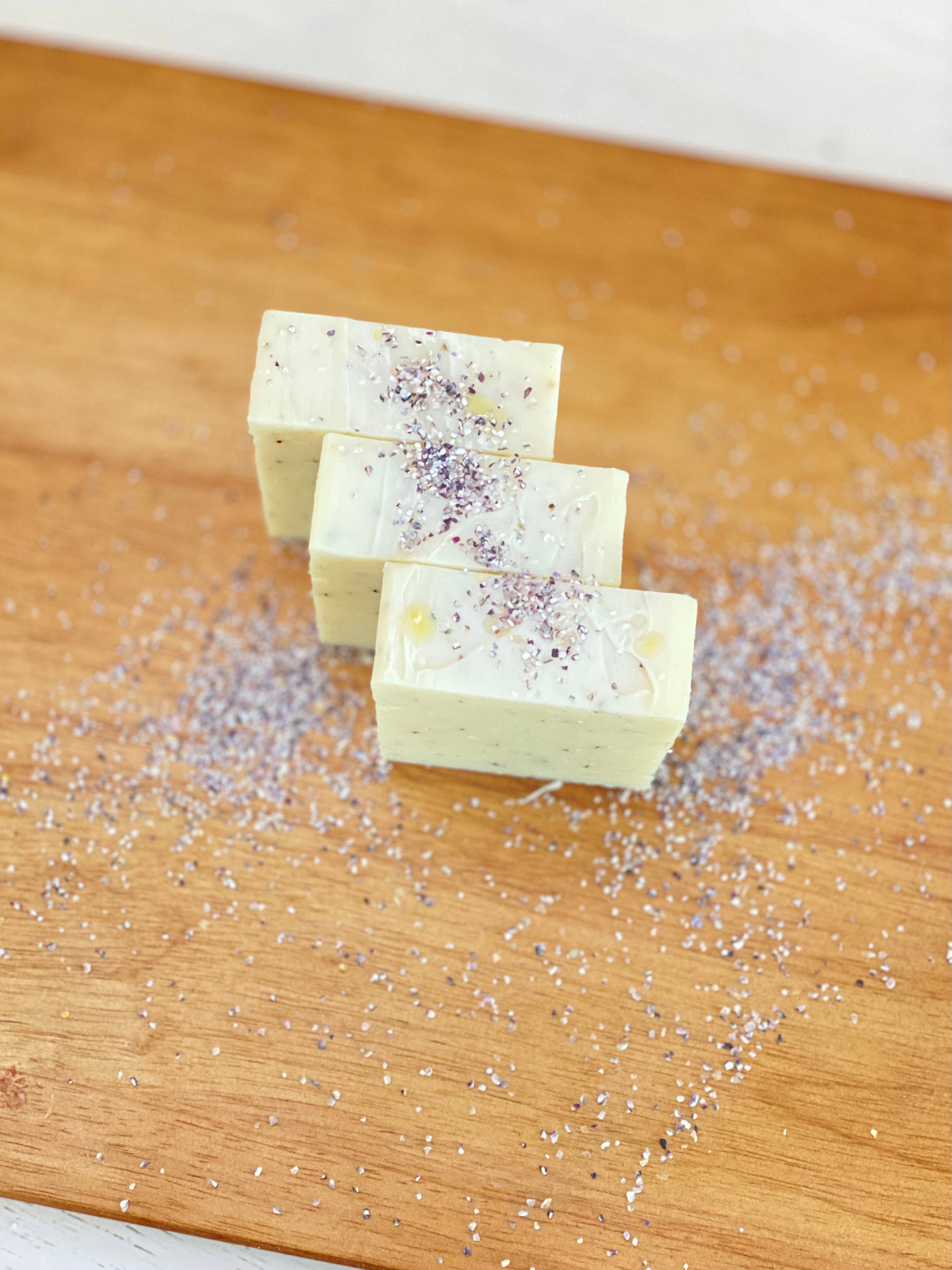 5 oz Sea Island Blue Grits Handcrafted Soap