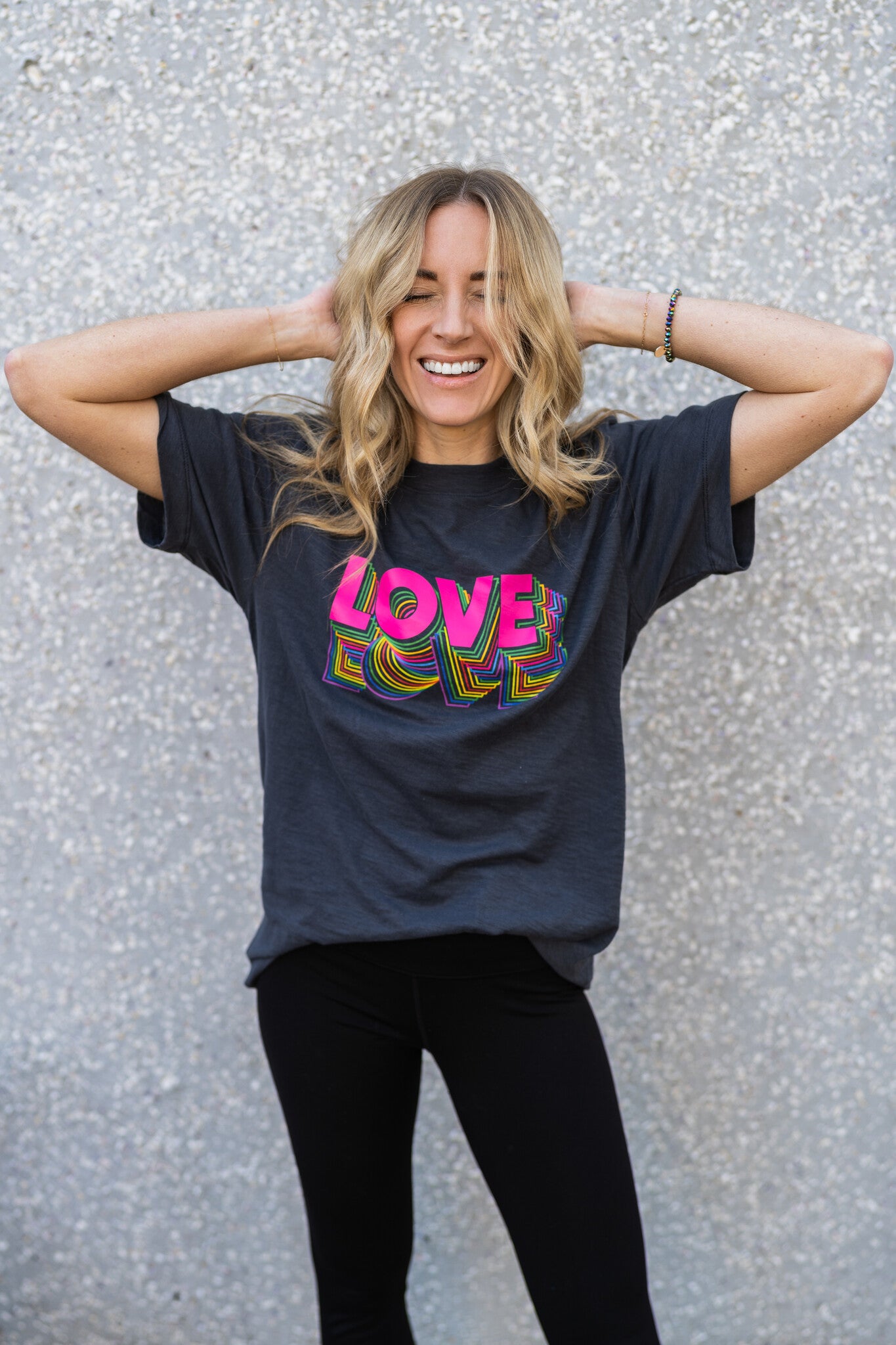 Love Rainbow Boyfriend Tee