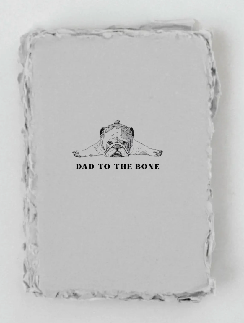 Dad to the Bone Card
