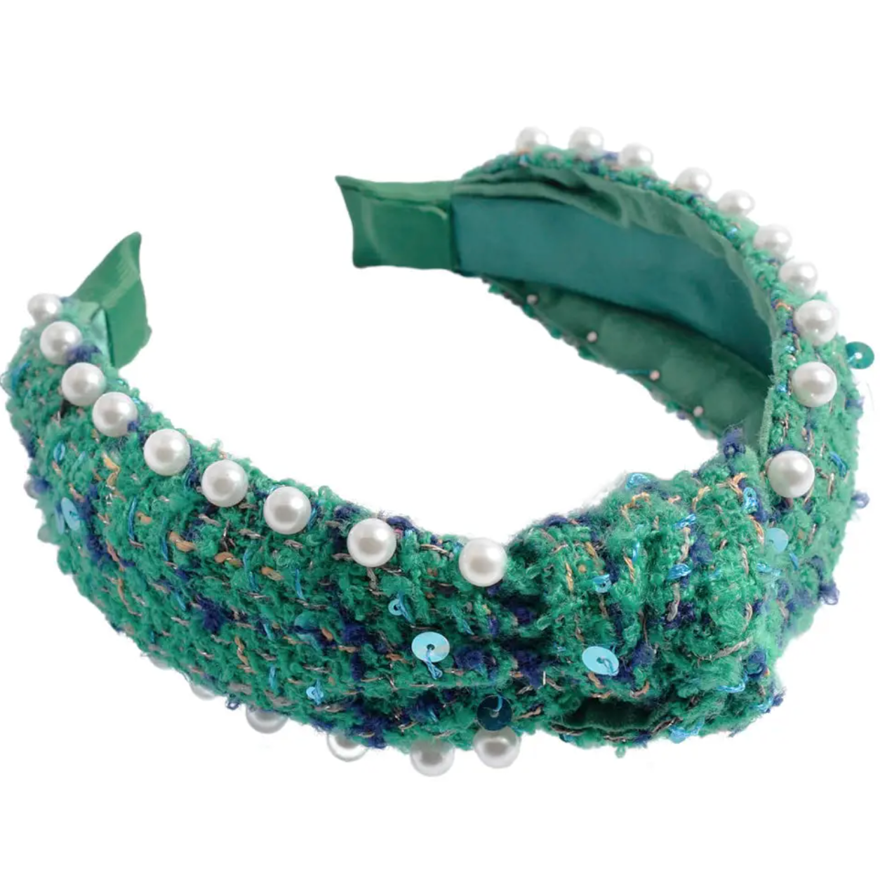 It Girl Pearl Teal Headband
